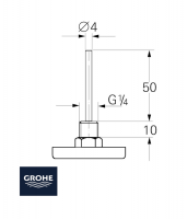 TERMOMETRO 35089-121/12444-448 GROHE